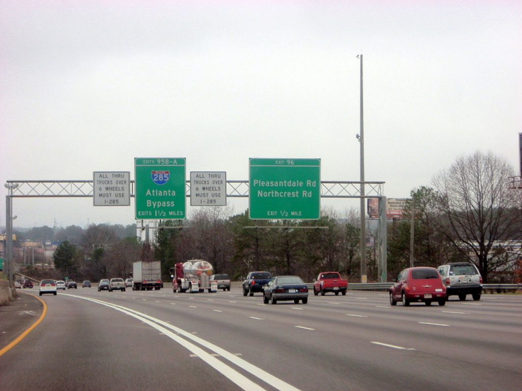 I-285 - Most Dangerous Roads in the US